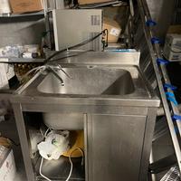 Lavandino Inox Industriale