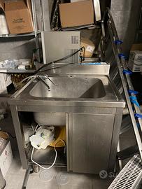 Lavandino Inox Industriale