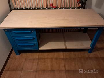 Banco Work 2000x750x732 con morsa