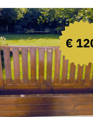 Fioriera in legno