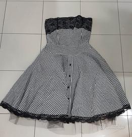 Abito bustier in Vicky 