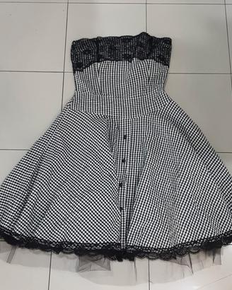 Abito bustier in Vicky 