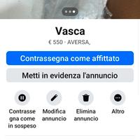 vasca da bagno 