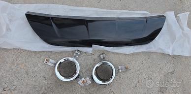 Diffusore e terminali scarico Stelvio