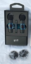 Microfono wireless k9 Doppio Nuovo iPhone android