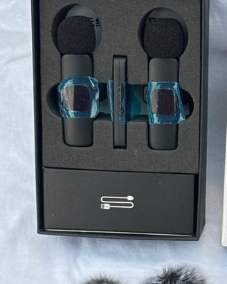 Microfono wireless k9 Doppio Nuovo iPhone android