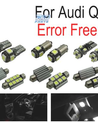 KIT 19 LAMPADE LED INTERNE PER AUDI Q7 4L SPORT 05