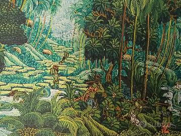 Dipinto Balinese UBUD autentico