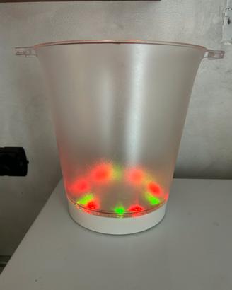 Vaso decorativo led 23cm