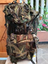 Zaino nuovo mimetico ex Esercito 