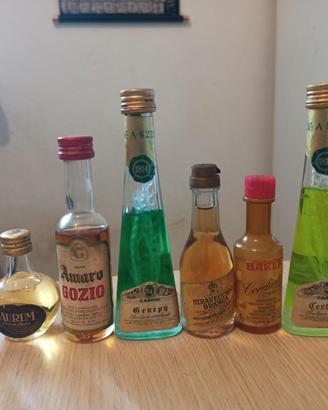 Lotto ~76 mignon liquori vintage anni '60-'80