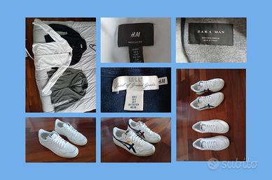 Lotto vestiti + scarpe = 60