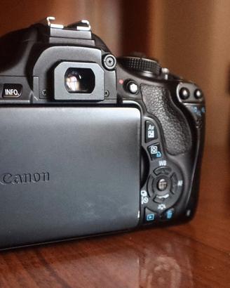 fotocamera reflex canon 600D+Obbietivo yongnuo 50