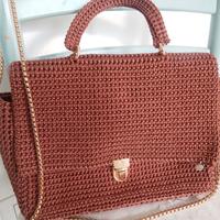 Borsa in cotone fatta a mano