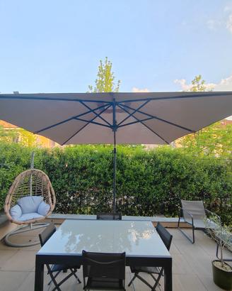 Ombrellone da Giardino retrattile