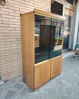 Vetrina anni 80 Tito Agnoli per Molteni