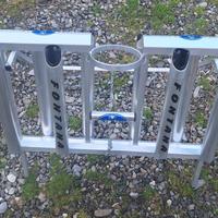 Portacanne in alluminio Trota Lago Gara - 8 posti