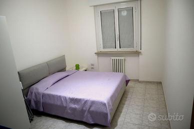 Ampia stanza matrimoniale arredata e moderna