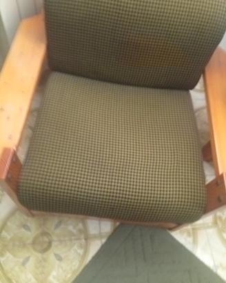 poltrone in legno naturale 