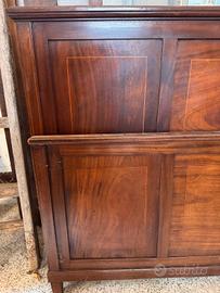 testata letto d epoca 