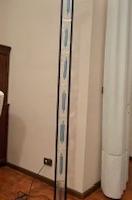 Lampada da terra in vetro di Murano