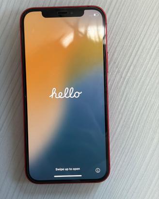 iphone 12 rosso 64gb