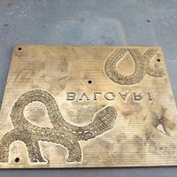 Bulgari matrice ottone stampa