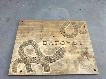 Bulgari matrice ottone stampa