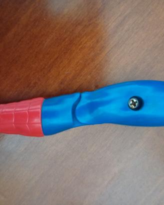 Gamba Destra Spider-Man Magnetico MEGO 1979.GIG