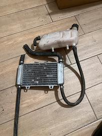 radiatore e vaschetta acqua piaggio scooter
