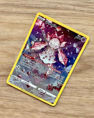Carta Pokemon originale rara Diancie GG13/GG70