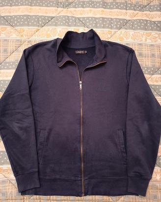 Felpa con zip uomo Lancetti taglia XL 