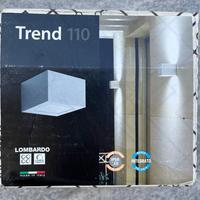 3xLampada da parete per esterno Trend Lombardo
