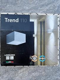 3xLampada da parete per esterno Trend Lombardo