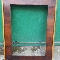 2 Cornici in noce e ulivo e noce nazionale