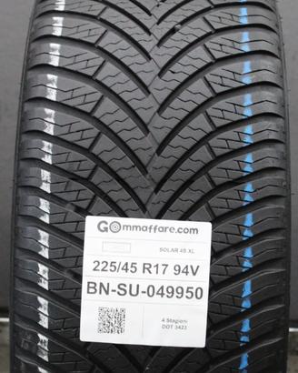 1 Pneumatico 225/45 R17 Star Performer Solar 4 S X