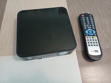 Techsolo Black Digital media player with Remote Co