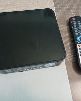 Techsolo Black Digital media player with Remote Co