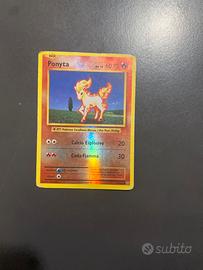Carta pokemon ponyta(stampata nel 2016)