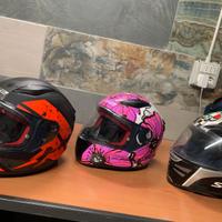 casco integrale uomo+donna