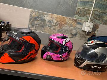casco integrale uomo+donna