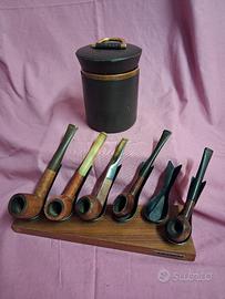 Pipe, portapipe e tabacchiera 