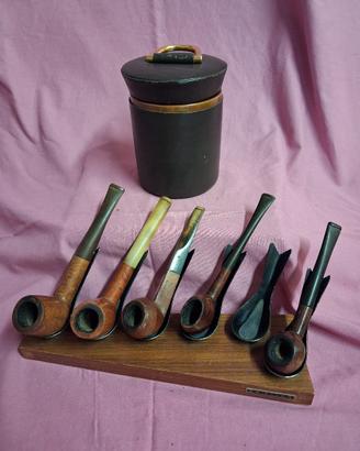 Pipe, portapipe e tabacchiera 