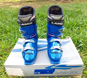 Scarponi sci Lange Comp 90 blu elettrico
