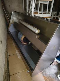 cappa professionale 2 mt