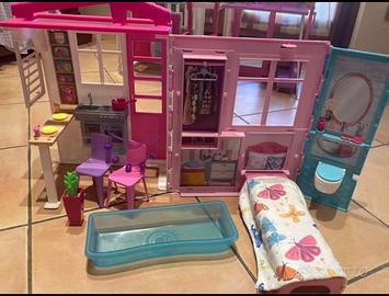 Casa valigia di Barbie