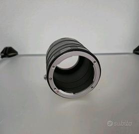 Tubi anelli obiettivo prolunga macro per Nikon F