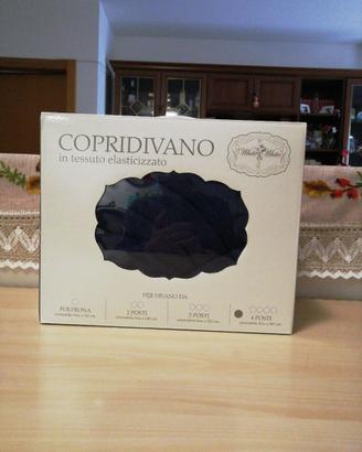 Copridivano 4 posti BLU