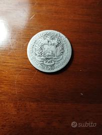 Moneta Venezuela antica 10 gram 1929