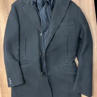 Cappotto nero Braddock da uomo